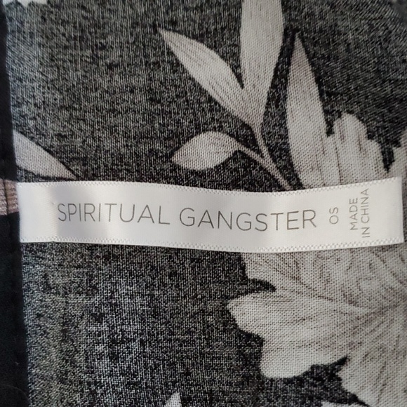 Spiritual Gangster Maya Kimono Cover Up Top Floral Tie Closure Woman's WOMEN'S - Picture 7 of 11